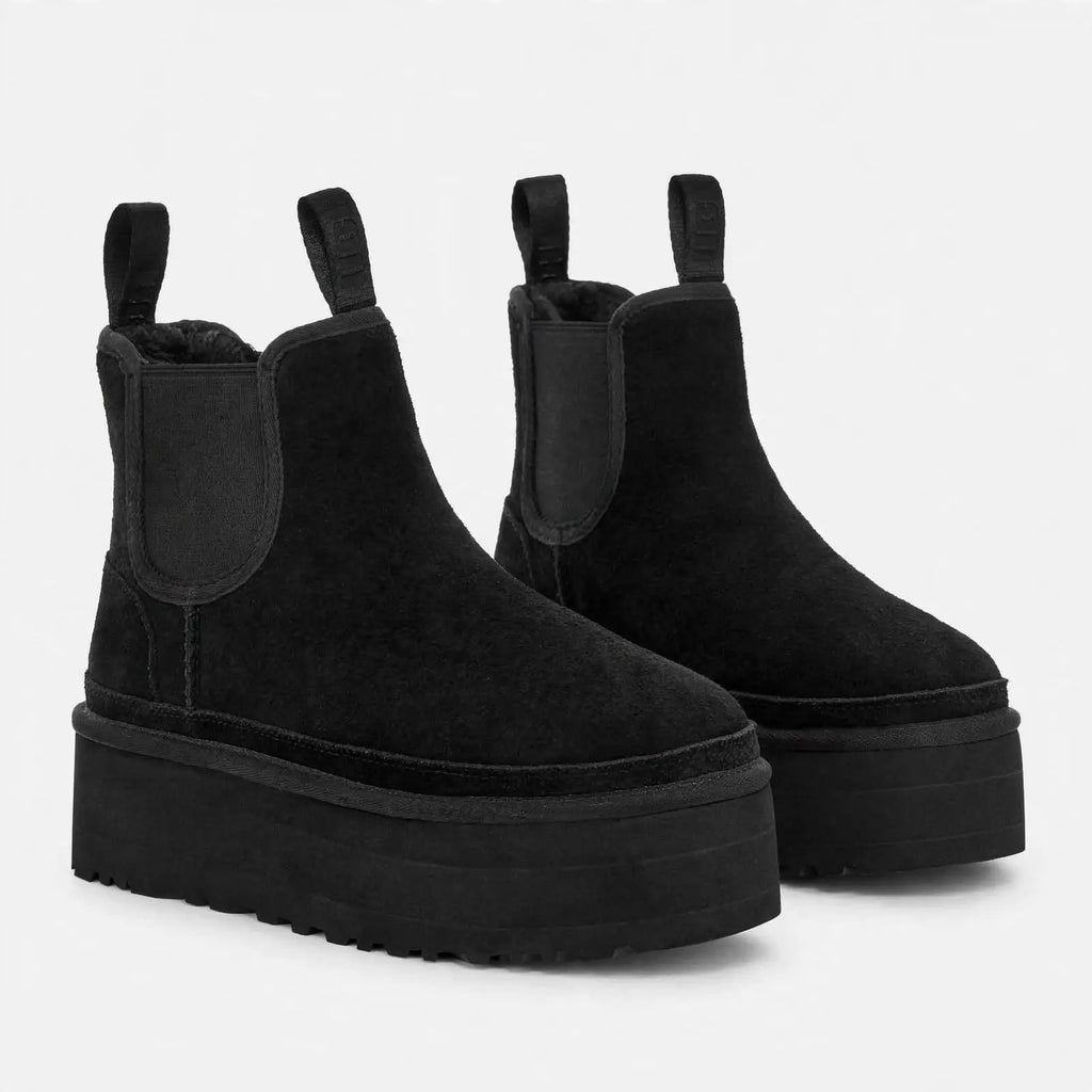 Women's Cozy Lift Platform Chelsea Boots