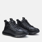 Urban Edge Leather-Look Sneakers