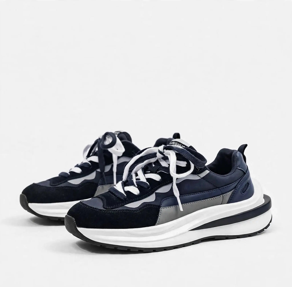 Aero Stride Platform Sneakers