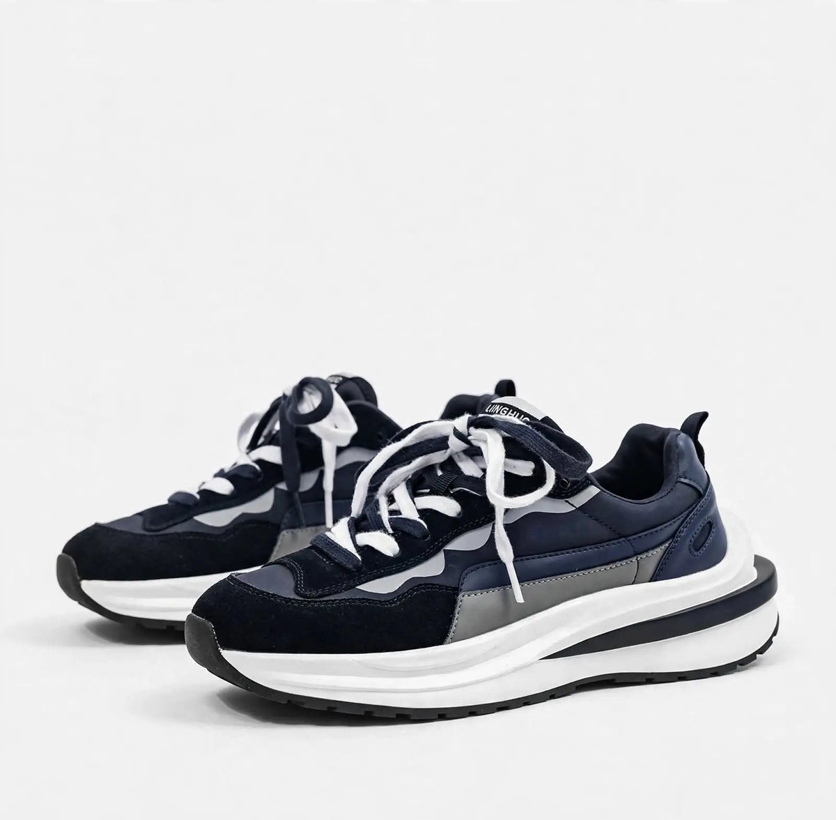 Aero Stride Platform Sneakers