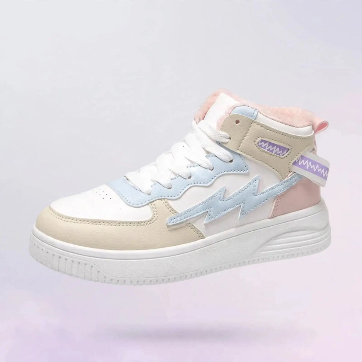 Women's Frost Glow Winter Sneakers – Pastel Pink
