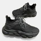 Onyx Trail Velvet-Lined Chunky Sneakers
