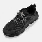 Onyx Trail Velvet-Lined Chunky Sneakers