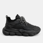 Onyx Trail Velvet-Lined Chunky Sneakers