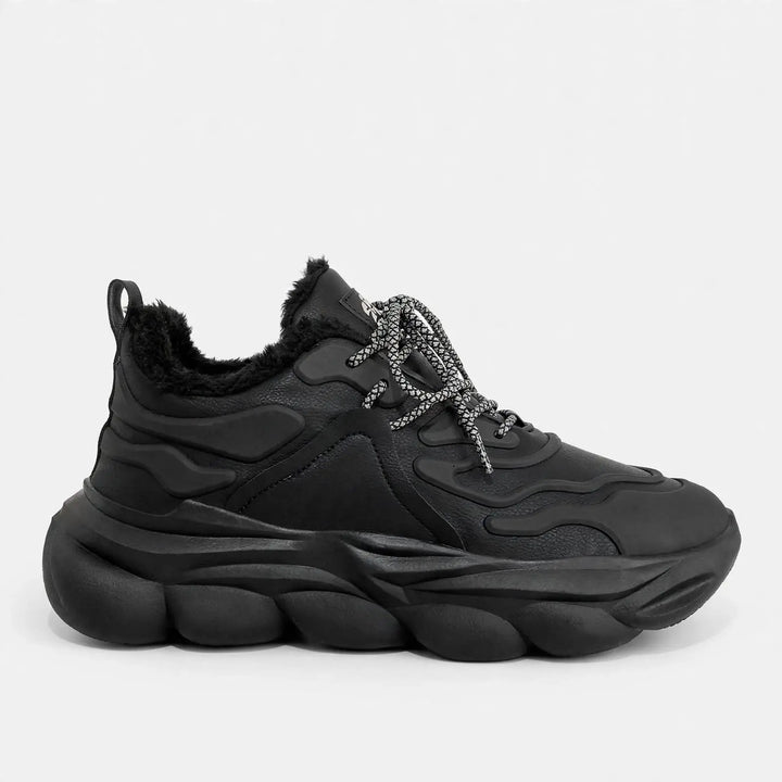Onyx Trail Velvet-Lined Chunky Sneakers