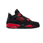 Joe 4 Retro Court Sneakers – Black & Red - Unisex