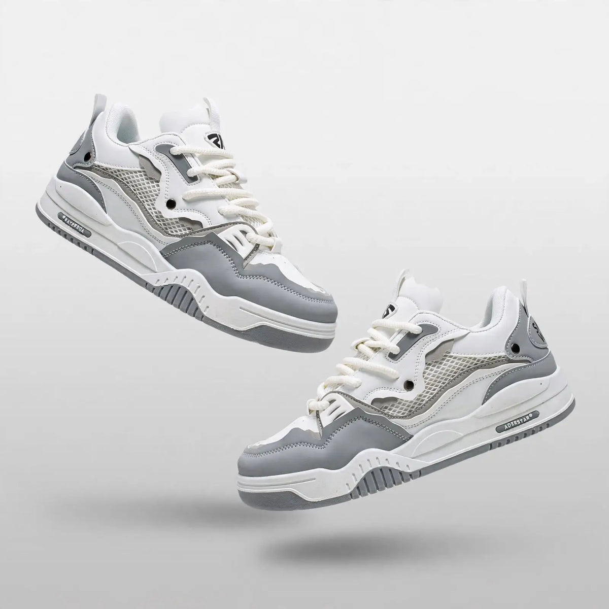 Men's Retro Chunky Sneakers – Color block Streetwear Shoes