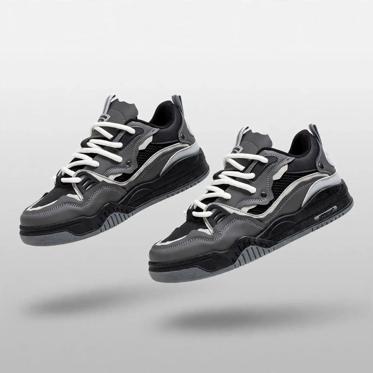 Men's Retro Chunky Sneakers – Color block Streetwear Shoes