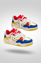 Men's Retro Chunky Sneakers – Color block Streetwear Shoes