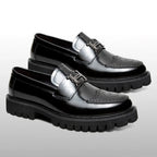 Men's Premium Leather Chunky Sole Loafers