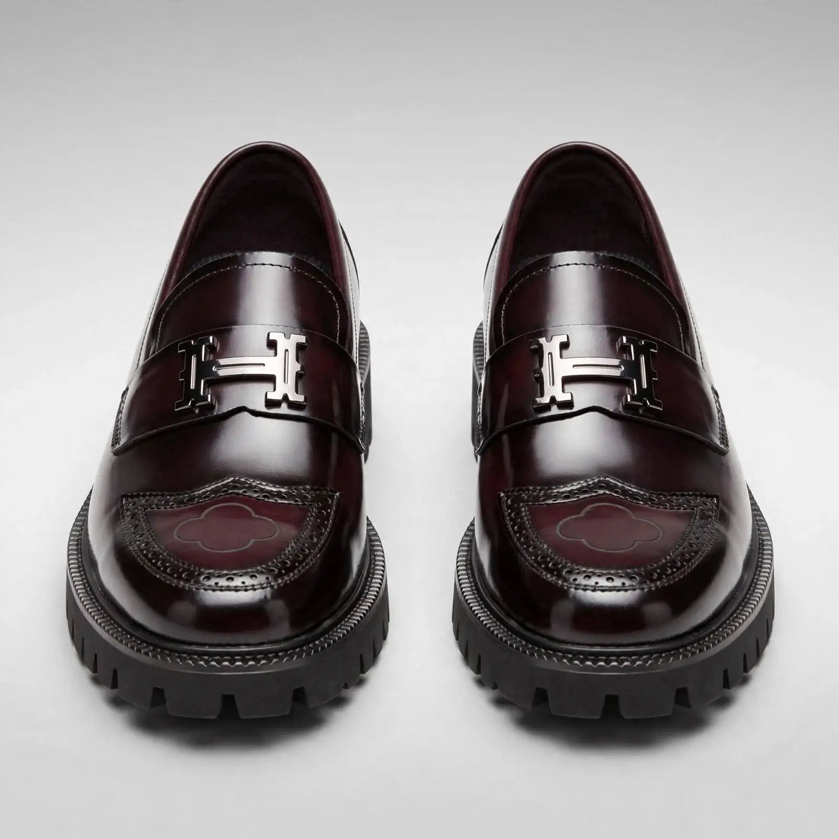 Men's Premium Leather Chunky Sole Loafers