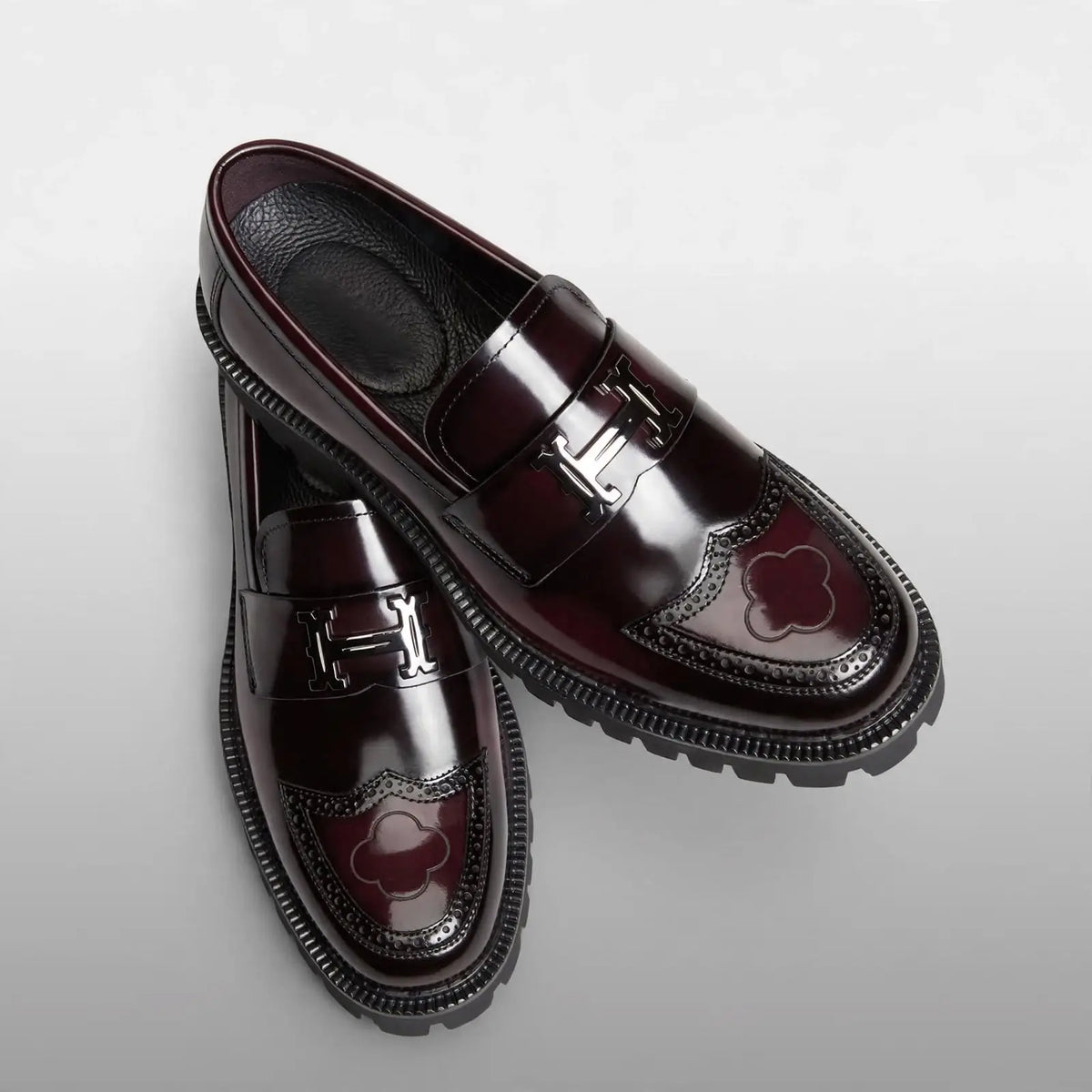Men's Premium Leather Chunky Sole Loafers