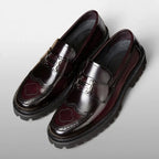 Men's Premium Leather Chunky Sole Loafers