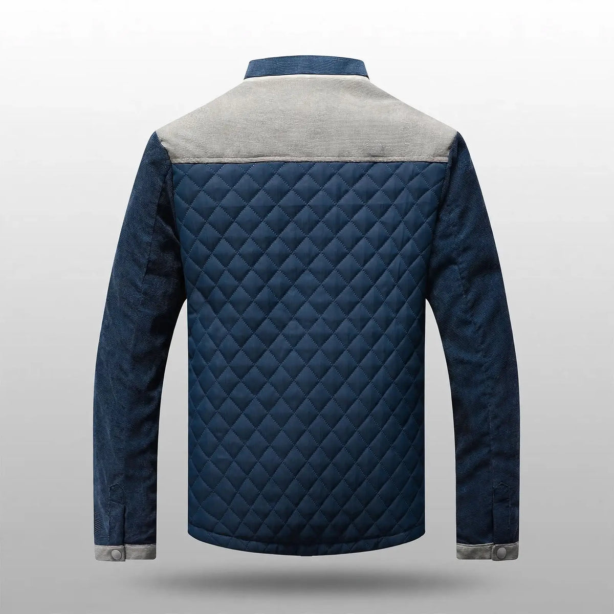 Heritage Quilt Men's Stand-Collar Jacket