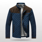 Heritage Quilt Men's Stand-Collar Jacket
