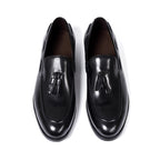 Fringed Tassel Loafers - Leather Shoes