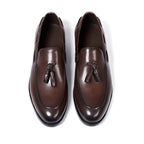 Fringed Tassel Loafers - Leather Shoes