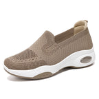 Thick-soled Woven Fly Shoes