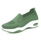 Thick-soled Woven Fly Shoes