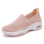 Thick-soled Woven Fly Shoes