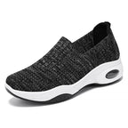 Thick-soled Woven Fly Shoes