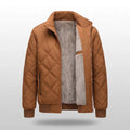 Diamond Lux Men's Fleece-Lined Quilted Jacket