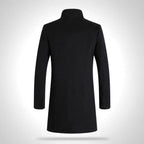 Urban Class Men's Quilted-Lining Long Coat