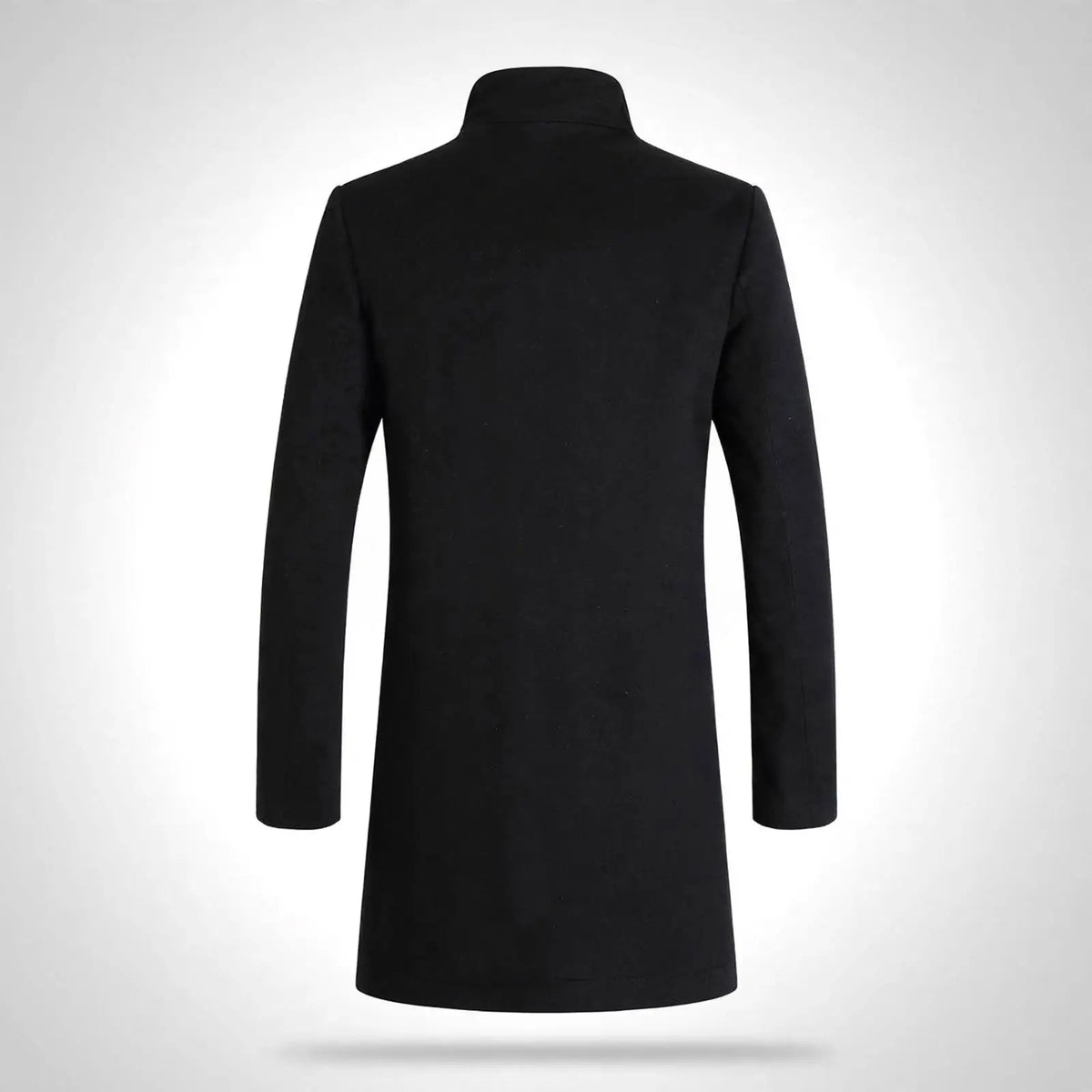 Urban Class Men's Quilted-Lining Long Coat