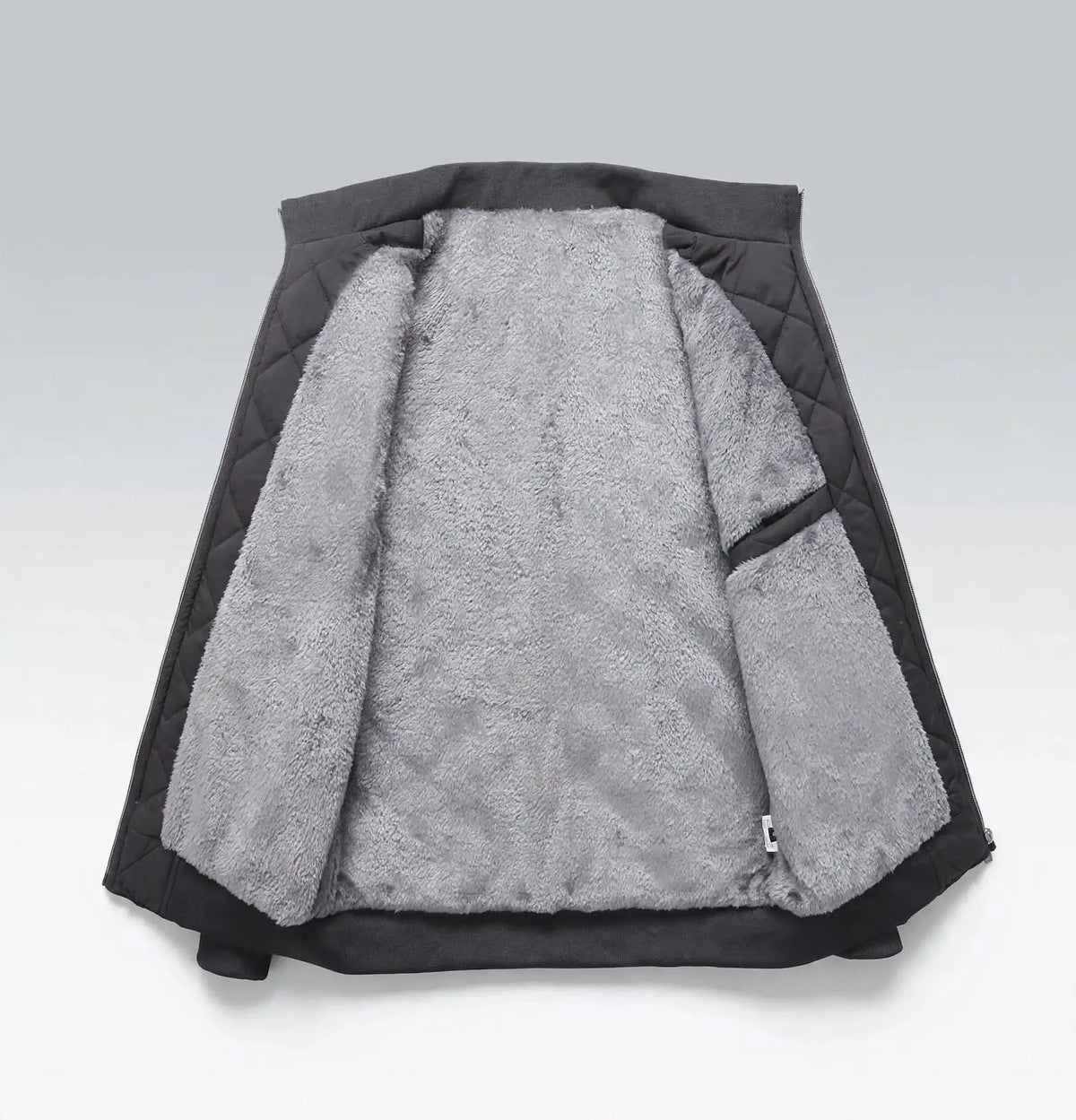 Fros Quilt Men's Fleece-Lined Quilted Jacket