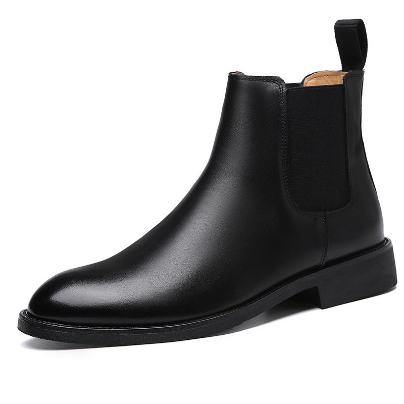 Classic Patent Chelsea Boots