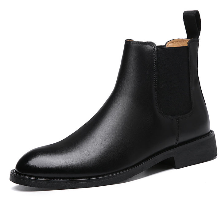 Classic Patent Chelsea Boots