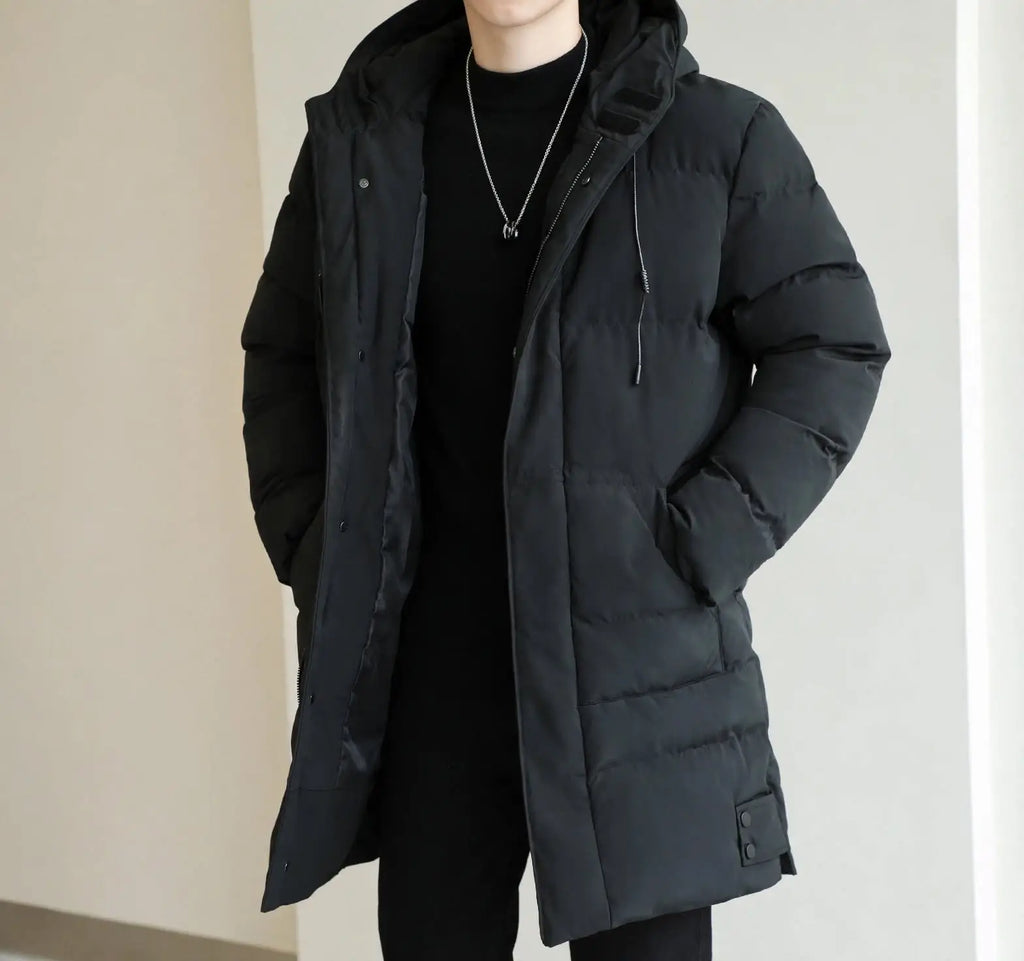 Urban Shield Men's Longline Puffer Jacket