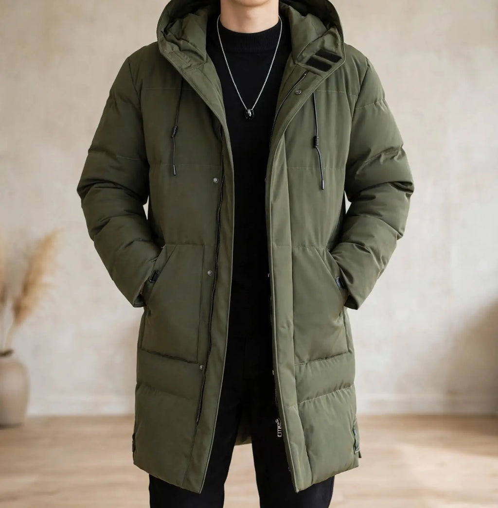 Urban Shield Men's Longline Puffer Jacket