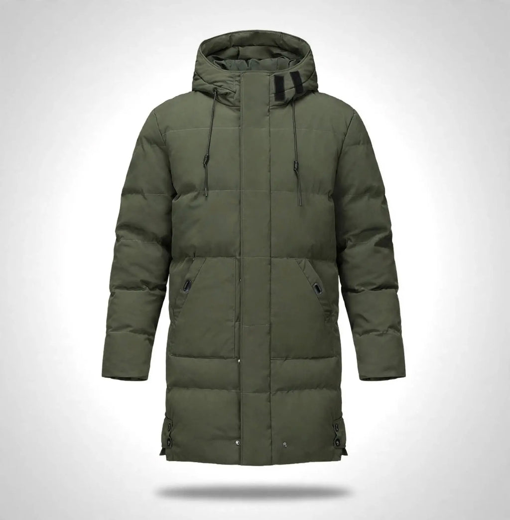 Urban Shield Men's Longline Puffer Jacket