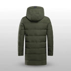Arctic Ridge Longline Hooded Puffer Coat
