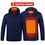 Thermo Core Smart Heated Hooded Jacket – Up to 21 Heating Zones