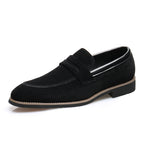Men's British Classic Penny Loafers – Windsor Suede