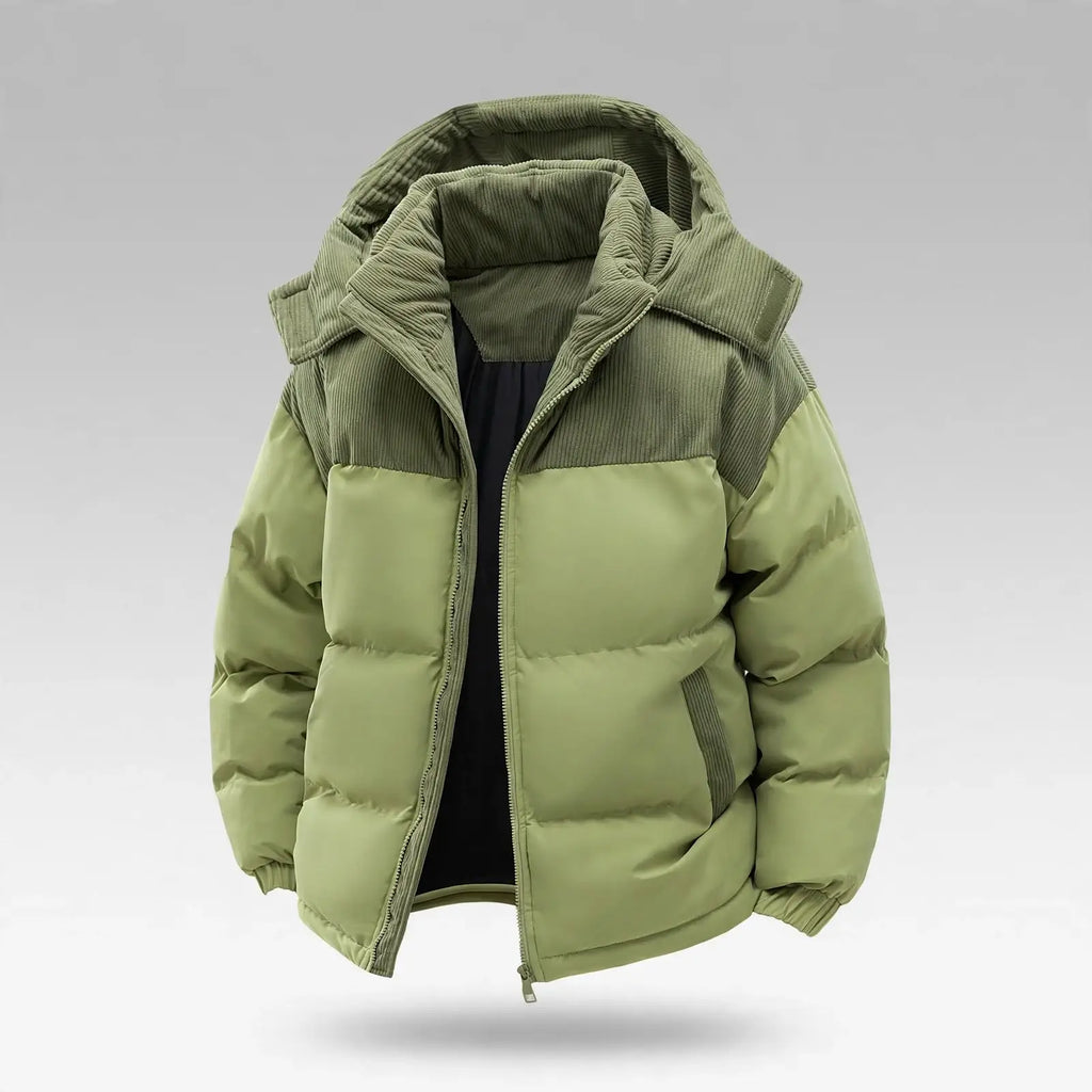 Frost Guard Men's Fleece-Lined Puffer Jacket