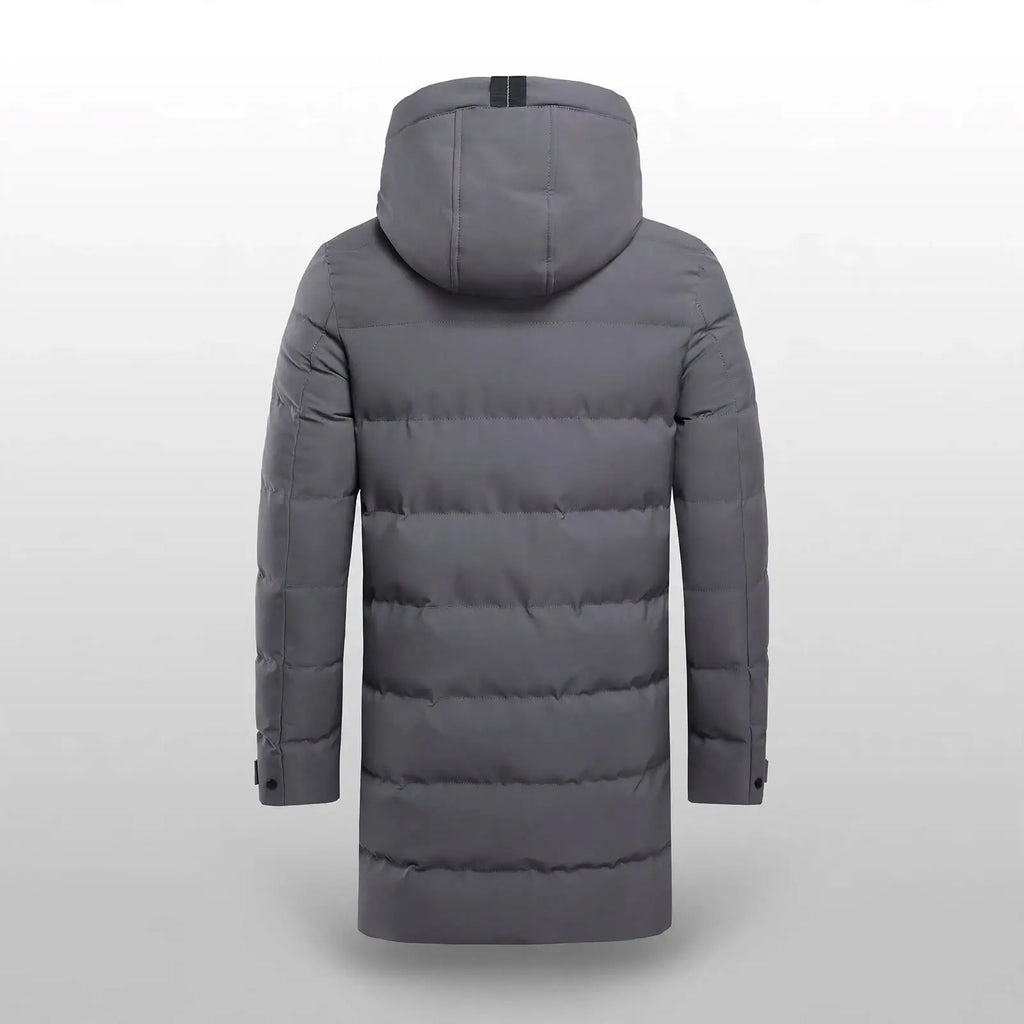 Arctic Ridge Longline Hooded Puffer Coat