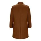 Men’s Classic Long Coat – Single-Breasted Overcoat