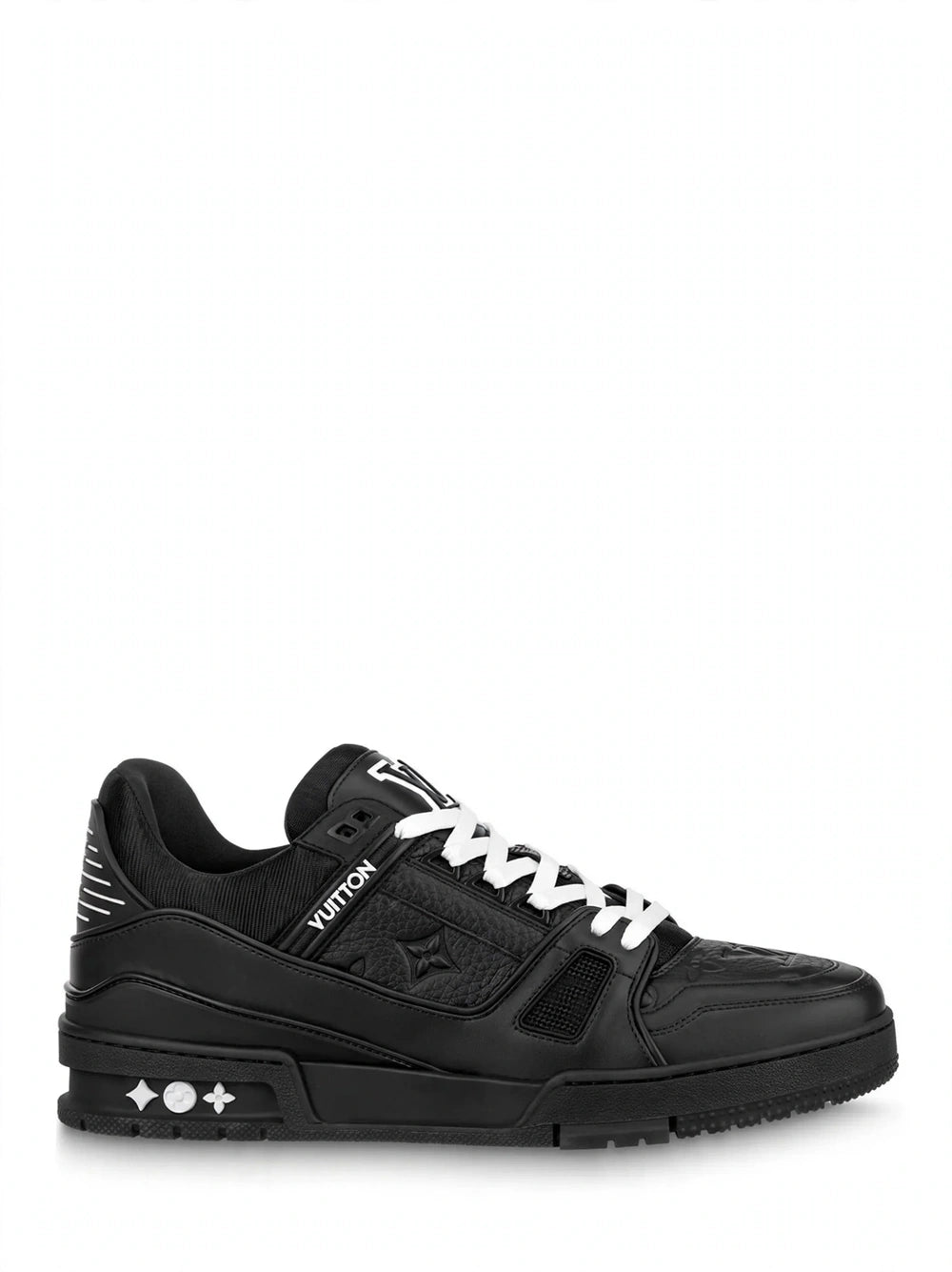Black Crest Trainer Sneakers
