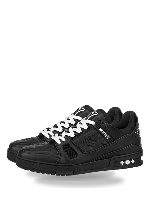 Black Crest Trainer Sneakers