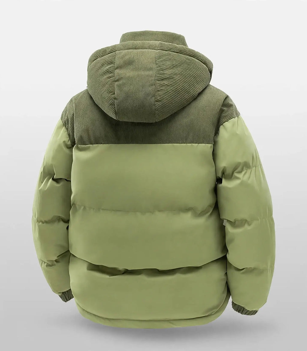 Frost Guard Men's Fleece-Lined Puffer Jacket