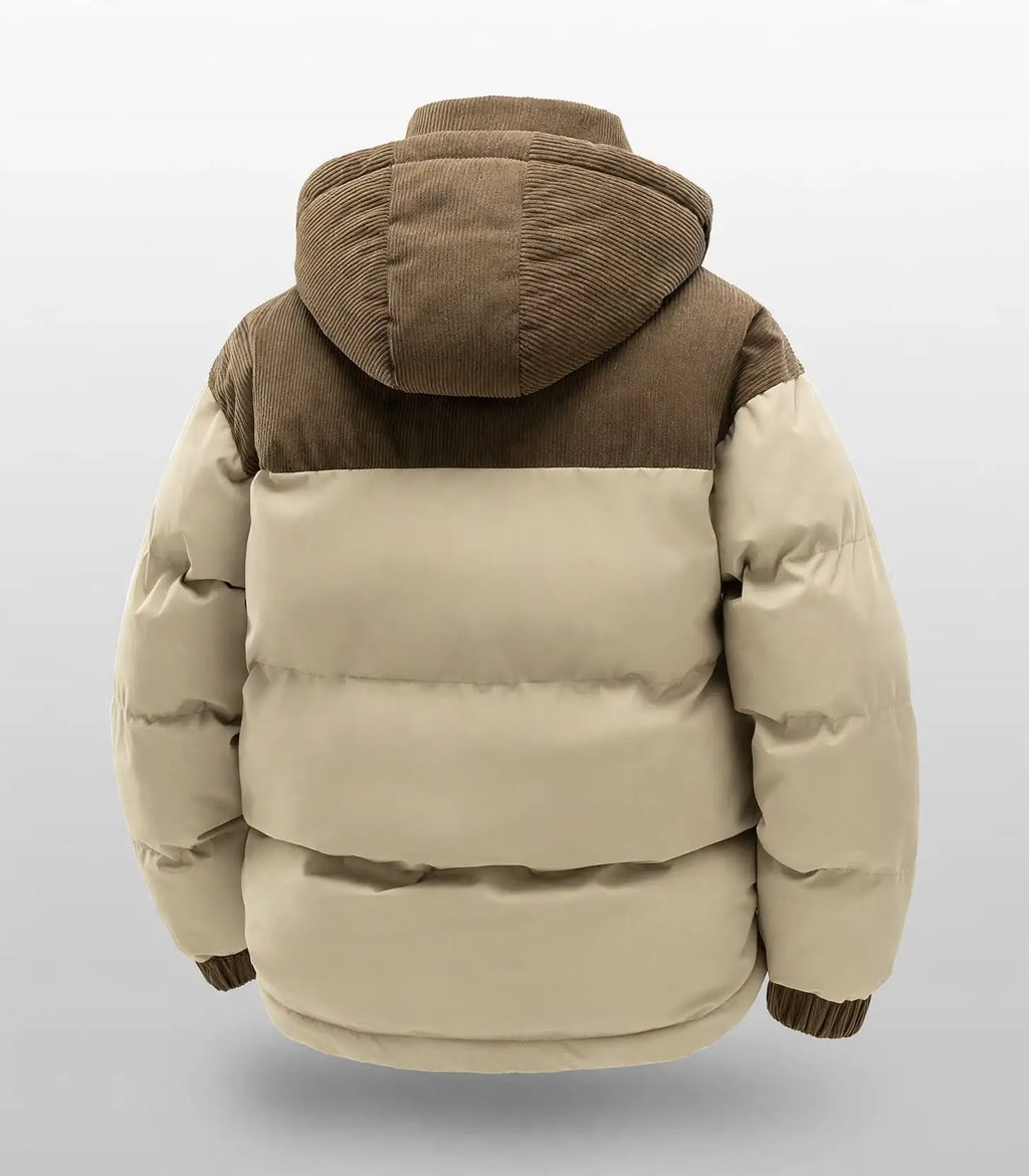Frost Guard Men's Fleece-Lined Puffer Jacket