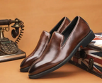 Executive Pointed-Toe Oxfords