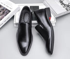 Executive Pointed-Toe Oxfords