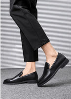 Executive Pointed-Toe Oxfords