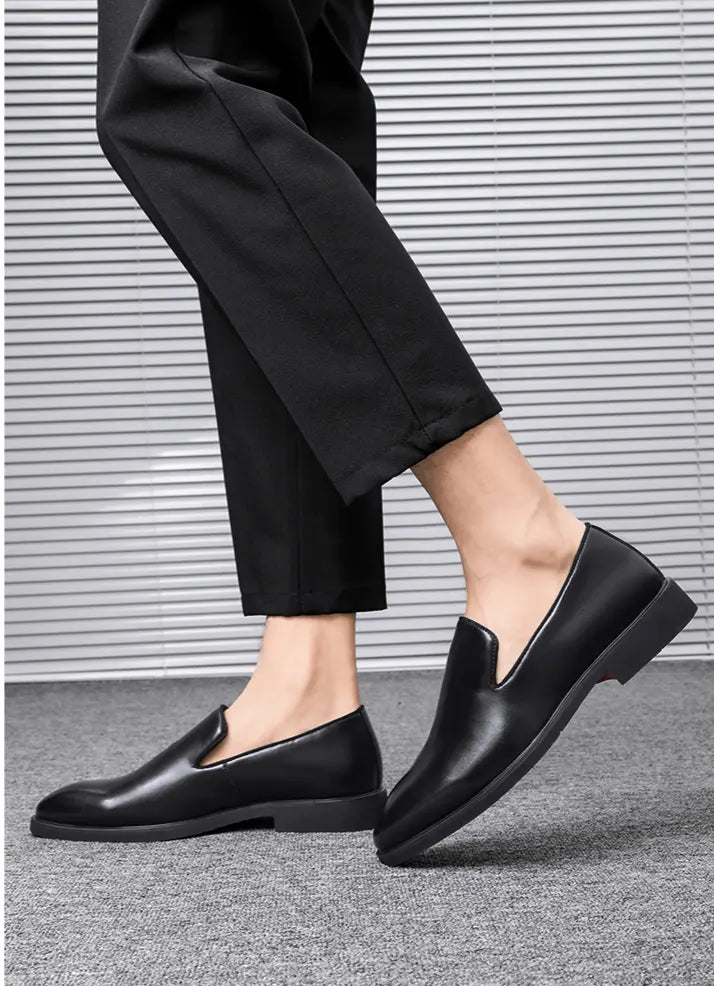 Executive Pointed-Toe Oxfords