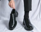 Brogue Slip-On Shoes