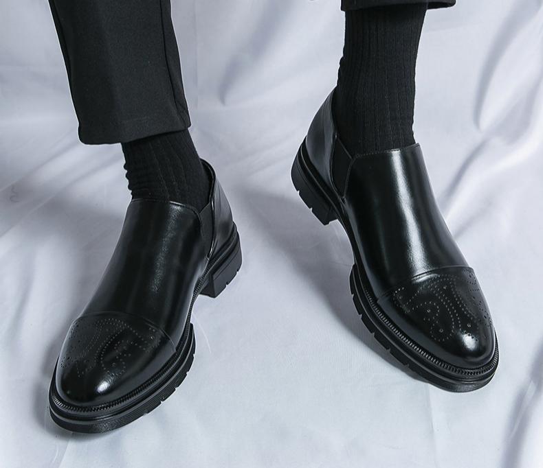Brogue Slip-On Shoes